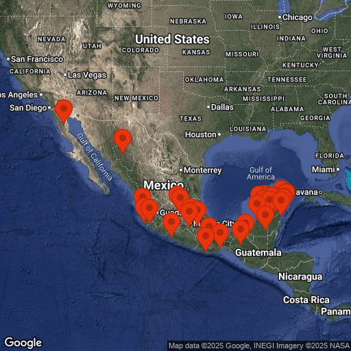 Map of Mexico