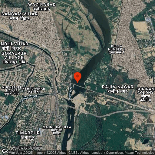 Map of Cultural Highlights of Delhi