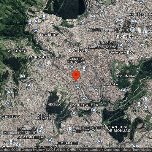 Map of Casona de La Ronda