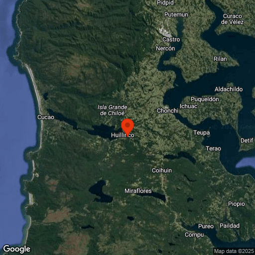 Map of Chiloe