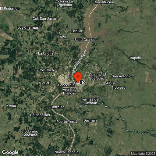 Map of Salto