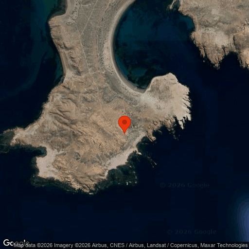 Map of Isla Leones Camps