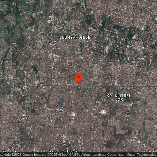 Map of The  Phoenix Hotel Yogyakarta - Handwritten Collection